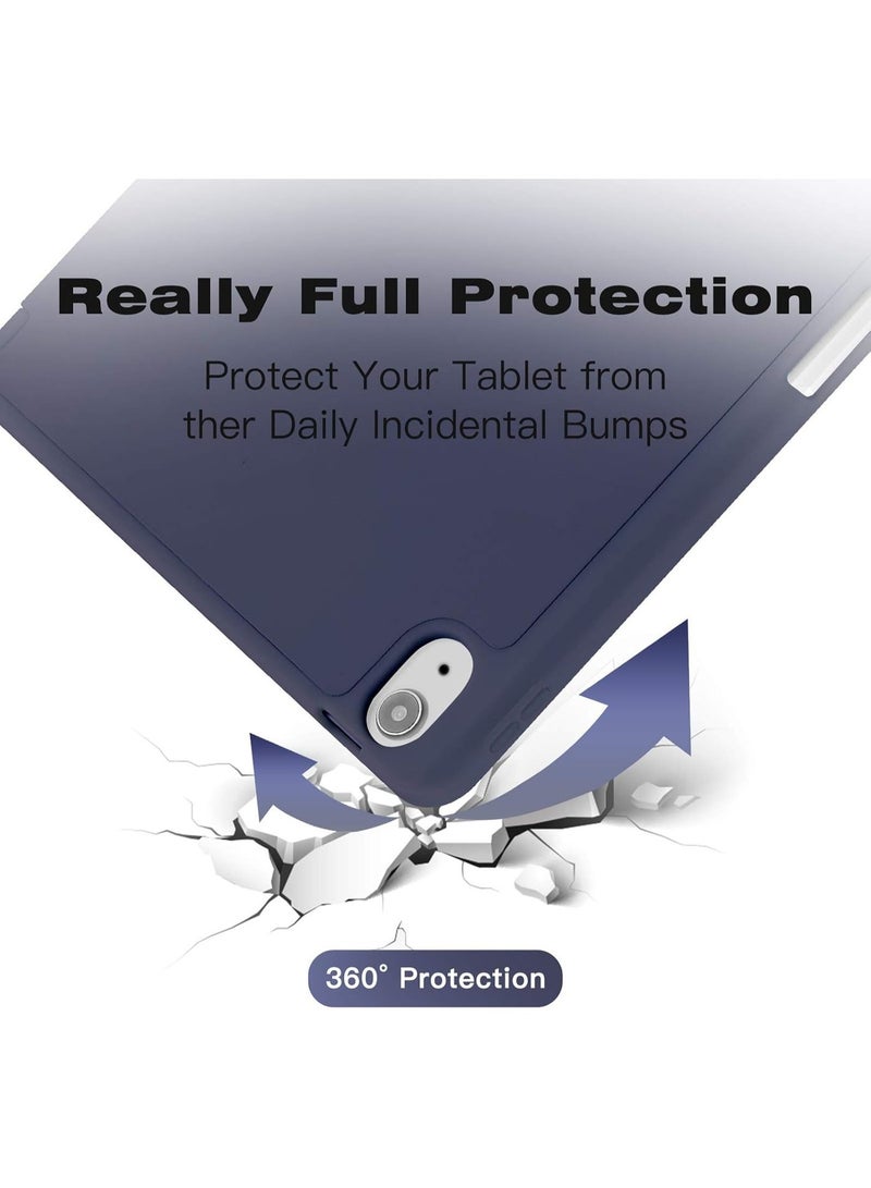 Case for iPad Air 11 Inch 2025 M3/2024 M2/Air 7 6 5 4 Generation (2025/2024/2022/2020) 10.9 Inch with Pencil Holder, Smart Stand Cover, Supports Apple Pencil Charging, Auto Wake/Sleep - Image 3